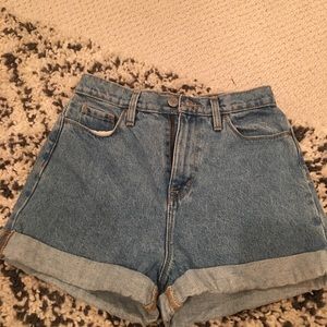 Bdg urban outfitters high waisted mom shorts